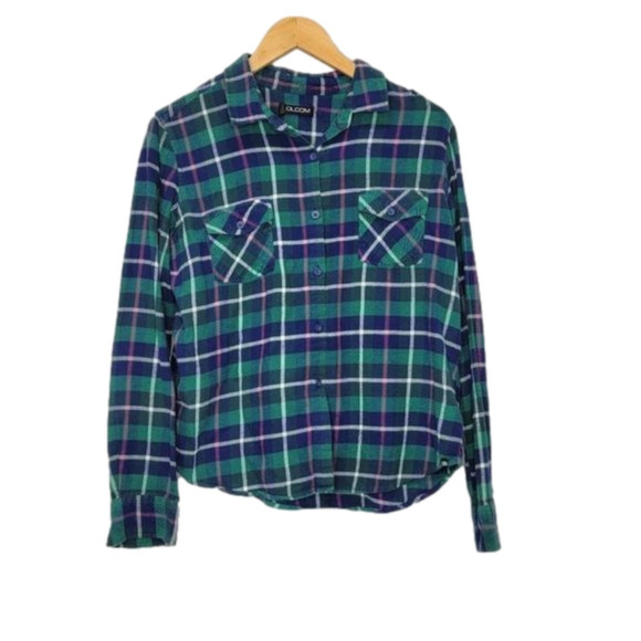VOLCOM Double Breasted Pocket Button Up Shirt - Picture 1 of 13